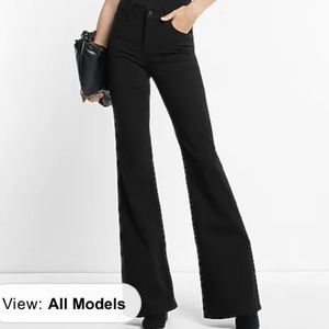 Express Black Stretch 4-Tall